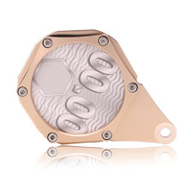 Motorcycle Moped- Tax Disc Holder Motorbike Waterproof Tax Disc Permit Holder Gold