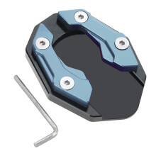 Scootor Kickstand Extender Foot Side Stand Grip Extension Foot Pad Support Plate Titanium