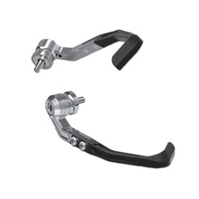 Handlebar Grips Guard Brake Clutch Levers Protector for R1M Gray