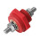 300A DC48V Battery Terminals Connector 3/8" Studs Junction Post Connector Terminals Red 1