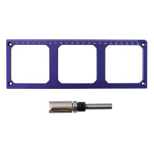 86 Type Wire Box Template 86 Type Socket Slotting Precise Marking Three holes plus pro