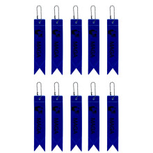 Reflective Safety Ribbon Pendant for Improved Night Driving Visibility on Road Royal blue