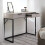 Bali 2 Drawer Dressing Table/Desk - Grey Oak 1