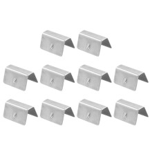 10/20 Pack Metal Fixing Retaining Clips Car Wind Rain Deflector Channel Clips 10