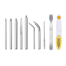 Umbrella Rope Tie Fit for DIY Craft Supplies Flexible Smoothing Tool Ten piece set