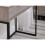 Bali 2 Drawer Dressing Table/Desk - Grey Oak 7
