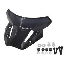 Motorcycle Windshield Ventilation Plate Side Wind Panels for MT09 FZ09 2021-2022 Black