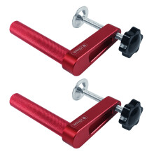 Aluminum Dog Clamps, 19mm/20mm Hold Down Clamps for Woodworking Table Workbench 19mm