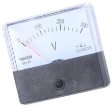 Analogue Panel Meter Volts Voltage Gauge Analog Voltmeter 300V square large me