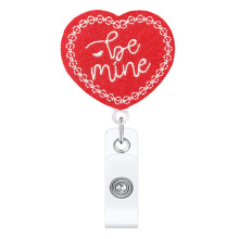 ID Card Lanyards Felt Badge Reels ID Card Name Tag Retractable Badge Holder be mine