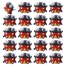 Cute Decorative Pushpins Cartoon Animals Thumbtacks for Photo Wall Home Office Red