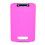 Portable Clipboard with File Case Document File Organizer Writing Pad Macaron rose red 1