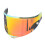 Motorcycle Visor for Pista RR corsa Face Shield Replacement REVO Red 1