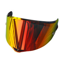 Visor Lens for Pista RR corsa Shield Scratchproof Face Shield Tea gilded red