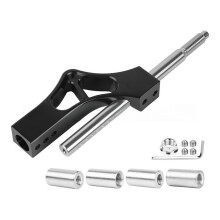 General Fit Extended Gear Shifters Stick Hand Tool for Enhances Vehicle Control Black