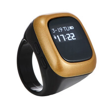 User Friendly 18mm OLED Digital Counter Convenient Counting Gadget for Sports Black