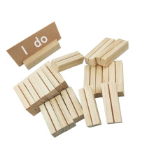 Wooden Place Card Holder Photo Display Stands for Wedding Party Decorations JM01973