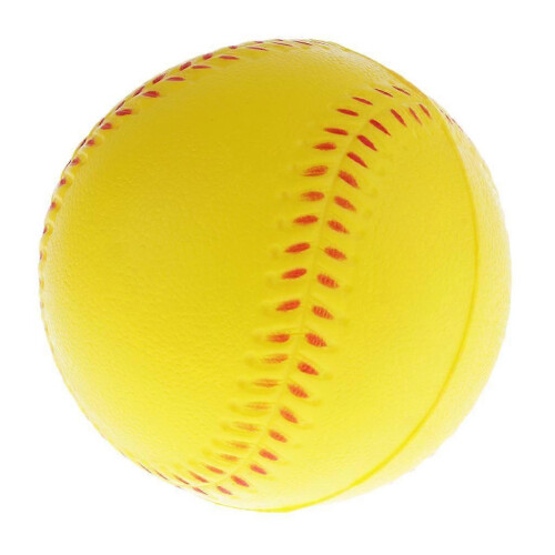 (6.3cm) PU Foam Training Ball for Softball & Baseball Practice - 3 Sizes 1