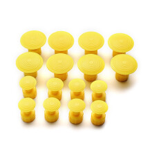 16Pcs Glue Tabs Tool Glue Puller Tabs for Car Dent PaintlessRepair Dent Removal