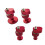 Car Aluminum Dent Repair Puller Head Adapter Pulling Tabs Glues Tabs Dent Removal 1