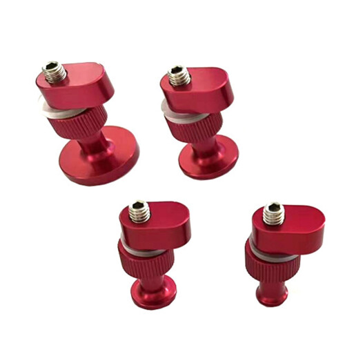 Car Aluminum Dent Repair Puller Head Adapter Pulling Tabs Glues Tabs Dent Removal