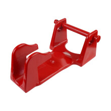 Advanced Security Gooseneck Trailer Coupler Lock for Safe Livestock Red without lock