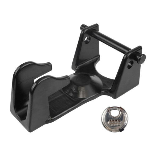 Professional Gooseneck Trailer Lock Multifunction Gooseneck Trailer Black Password lock