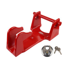 Professional Gooseneck Trailer Lock Multifunction Gooseneck Trailer Hitch Red key lock