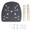 Tail Box Quick Release Board Base Stamping Bottom Plate for Motorcycle Long Iron Bar 1