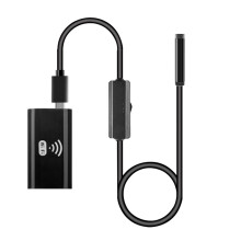 WIFI Endoscope Borescope Snake Inspection Camera with 6 LED 8mm Lens 2 meters hard wire