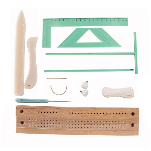 L-Shaped Ruler, T-Shaped Ruler, Spacing Guide, Corner Cutting Square Set