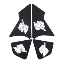 Tank Grip Traction Pad For YZ125R YZ250R 2015-2021 Side Gas- Knee Protection Black