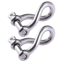 Professional Stainless Steel Connector Shackle Suitable for Marine Equipment