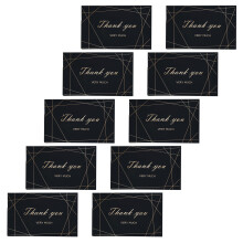 Blank Thank You Cards with Envelopes and Stickers for Business Bridal line