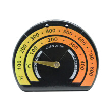 Thermometer Gauge for Fire Stove Tube Oven with Large Dial Temperature Meter THM346641042