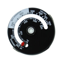 Thermometer Gauge for Fire Stove Tube Oven with Large Dial Temperature Meter THM346641041