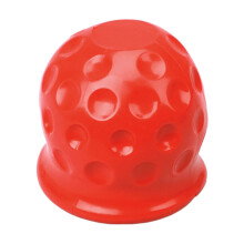 Car Truck Tow Bar Ball Cover Cap Towing Hitch Trailer Protect Towball Protector Red