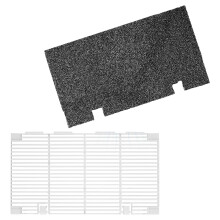 White Ducted Air Grille Screen Trailer HVAC Grill Vent 3104928.019 Geshan plus filter