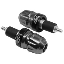 Fashion Aluminum Dirt Bike Scootors Motorcycle Bar End Caps Stoppers Titanium color