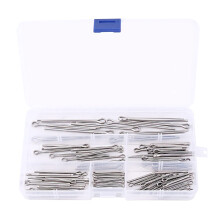 150Pcs Stainless Steel Split Pin Assortment Kit for Automotive and Gardening