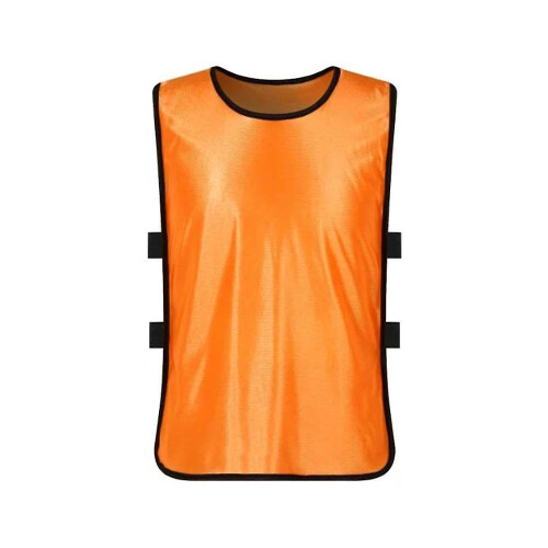 (Orange, S) Barnfotbollsträningsväst Junioruniform 1