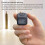 (Gray) Prayer Counter Clicker Durable Hand Tally Counter with Lock Backlit Function 2