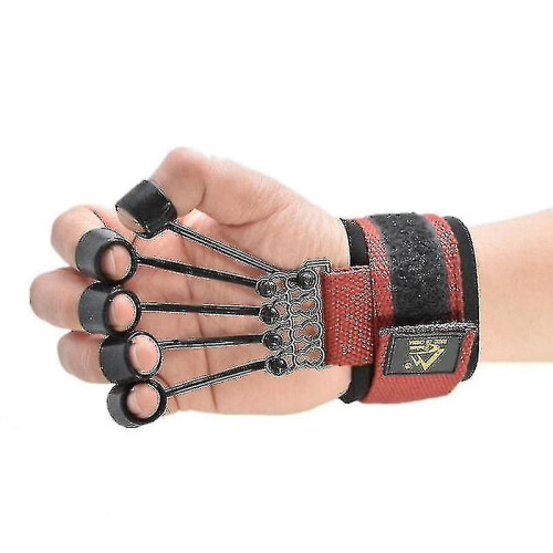 (60lbs) Finger Extensor Trainer Hand Yoga Resistance Band Strength Trainer 1