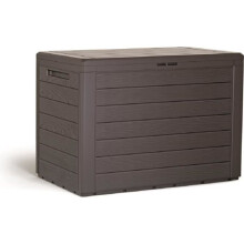Prosperplast Boîte de jardin verrouillable umbra 190L Woodebox