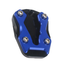 Motorcycle Support Stand with Wide Base Motorcycle Kickstand Pad for 450MT Blue
