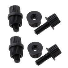 Yacht License Plate Fasteners Stylish Motorcycle License Plate Mounting Hardware Black