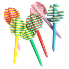 6Pcs Decompression Ballpoint Pen Funny Spinner Pen Twist Action Ballpoint Pen