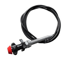 10FT Vernier Locking Throttle Control Cable Convenient Knob Design 55204 VCGTX10