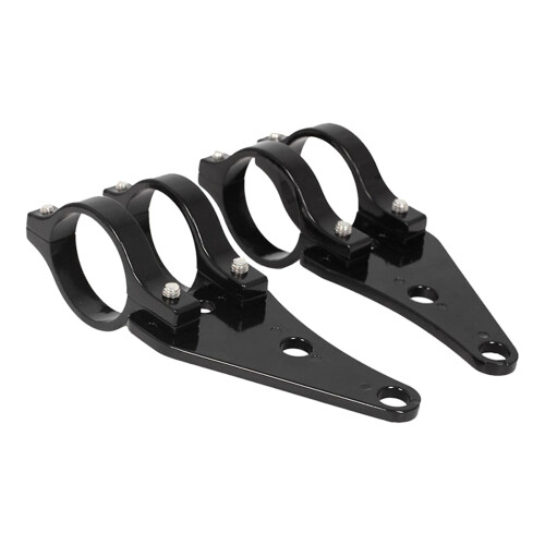 41mm Fork Motorcycle Head Lamp Holder Adapter Headlight Mount Bracket 1 Pair