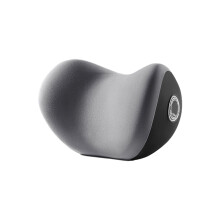 Car Lumbar Pillow Auto Neck Support Removable Washable Backrest Headrest gray headrest